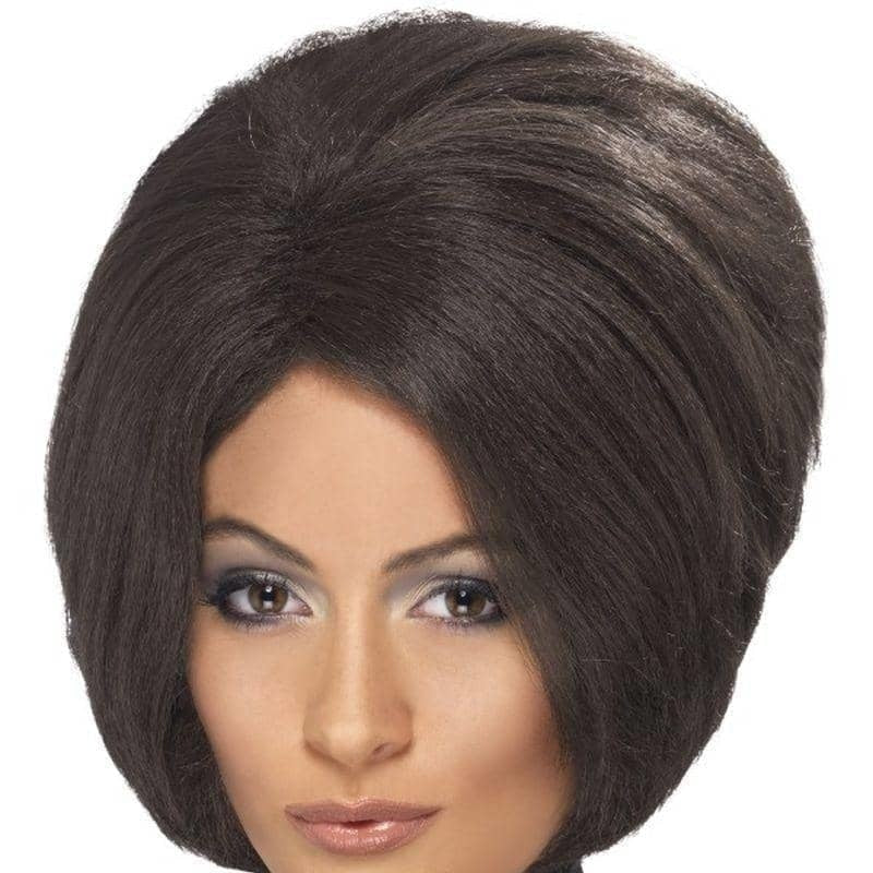 Posh Power Wig Adult Brown 1