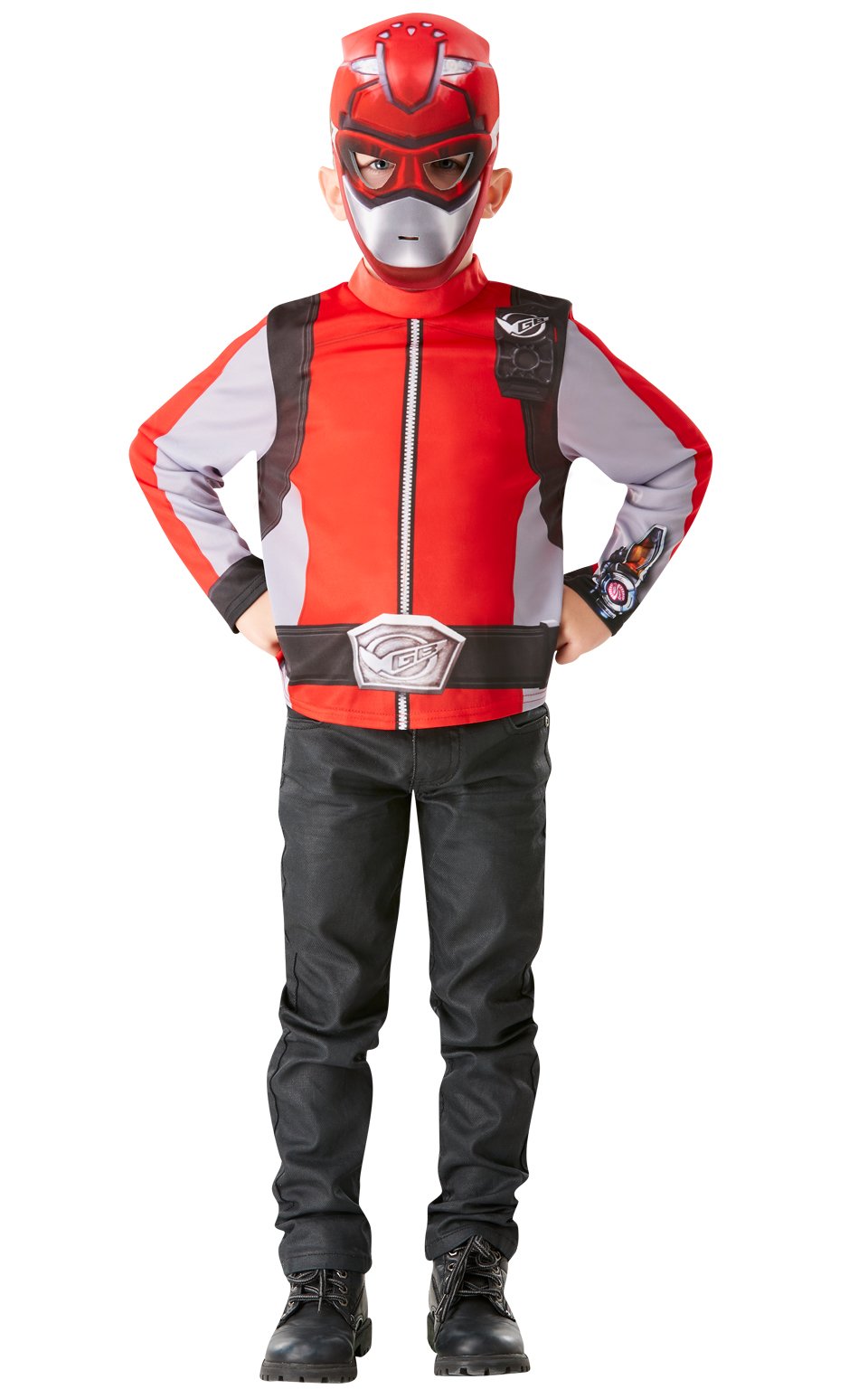 Power Rangers Classic Red Ranger Top and Mask 1