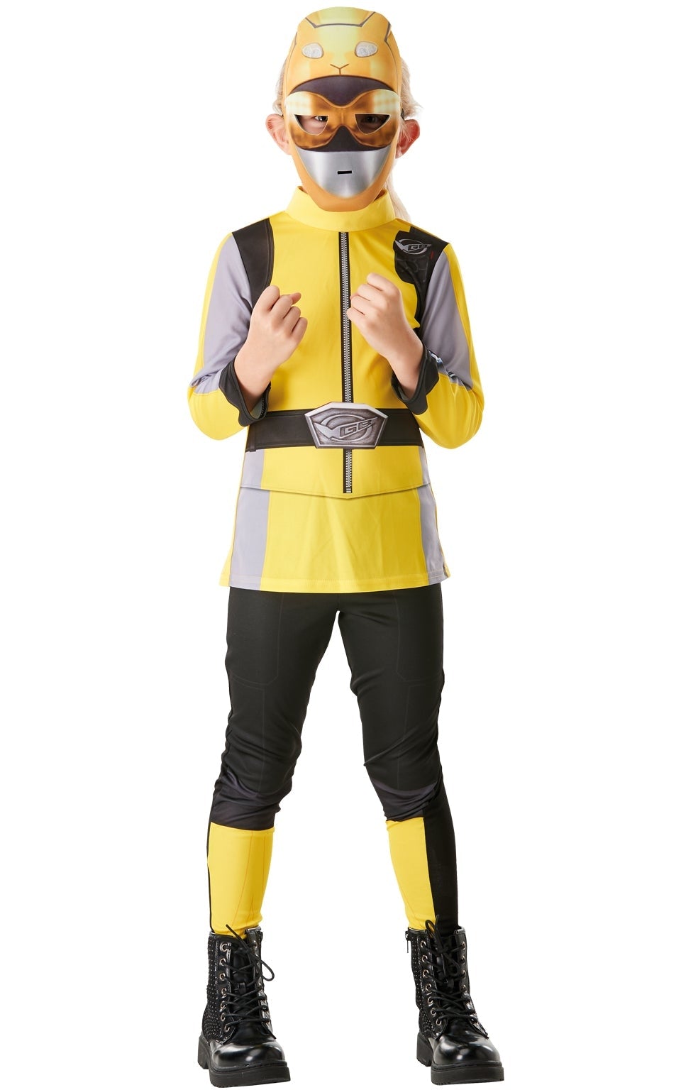 Power Rangers Classic Yellow Ranger Child Beast Morpher 1