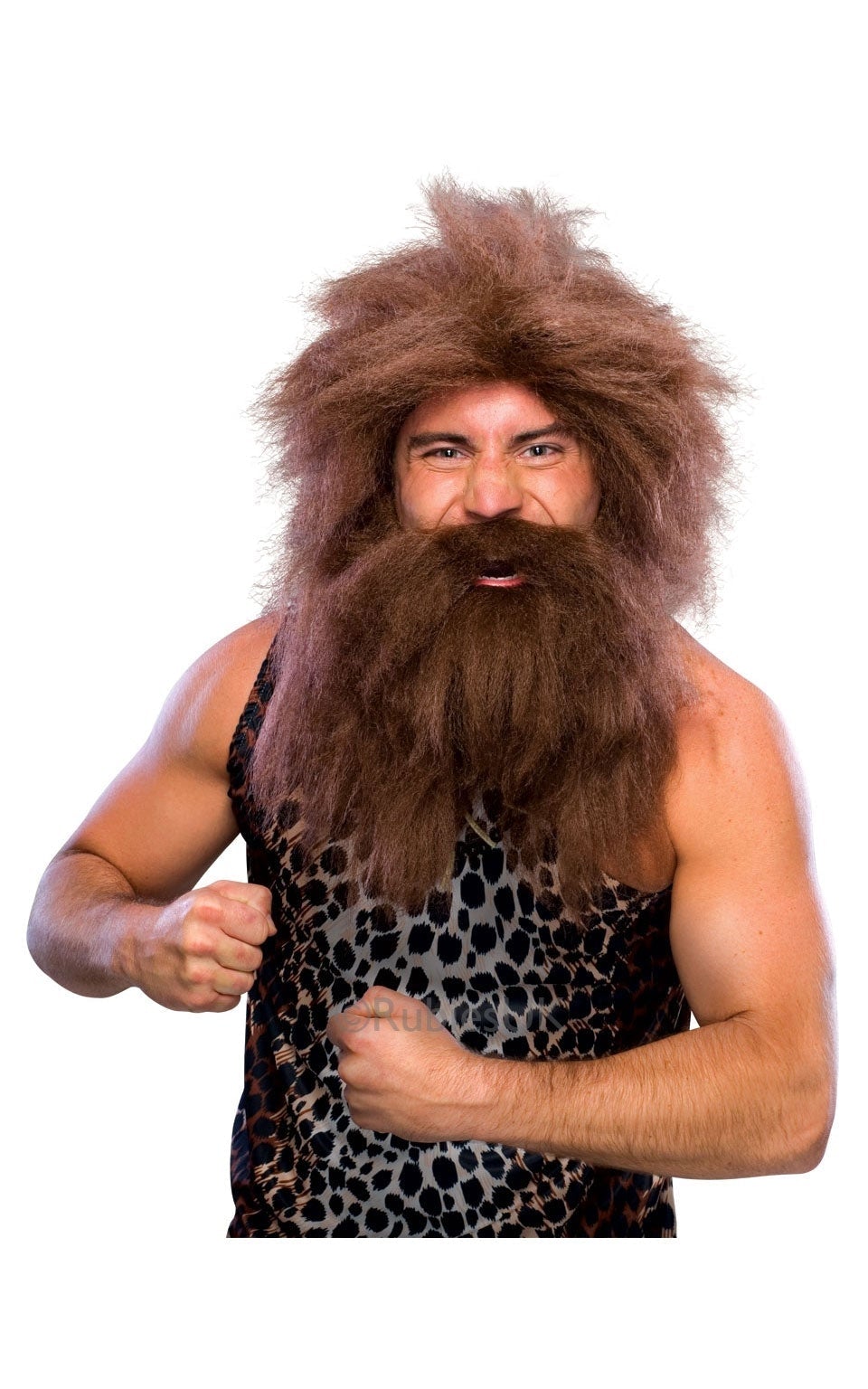 Pre Historic Caveman Beard & Wig 1