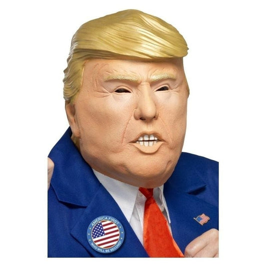 President Mask Adult Flesh Latex Full Overhead 2