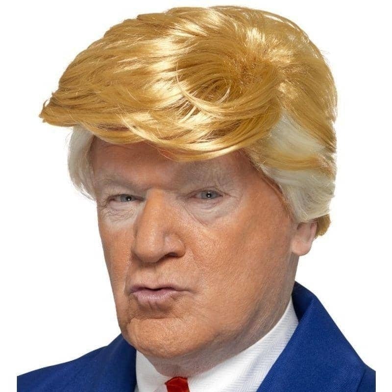 President Trump Wig Adult Blonde MAGA Costume Accessory 2