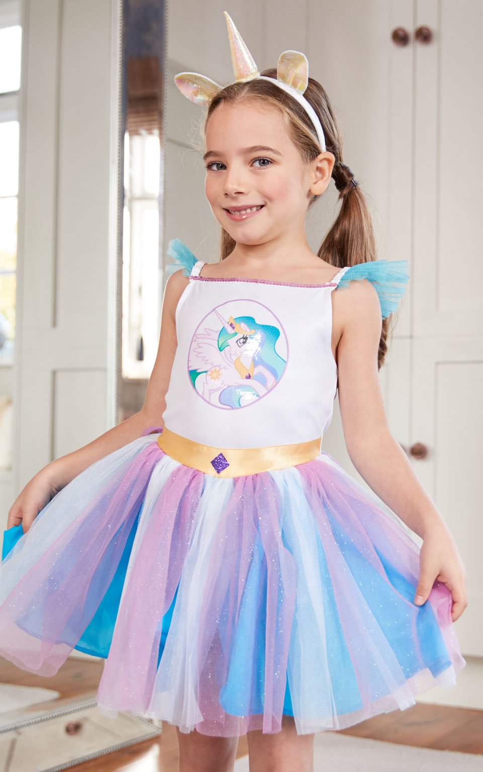 Princess Celestia Deluxe My Little Pony Girls Tutu Costume 2