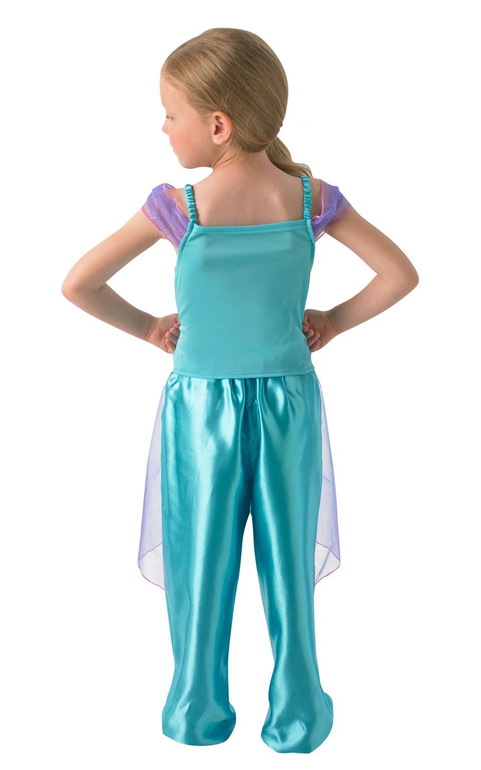 Princess Jasmine Loveheart Girls Costume 2