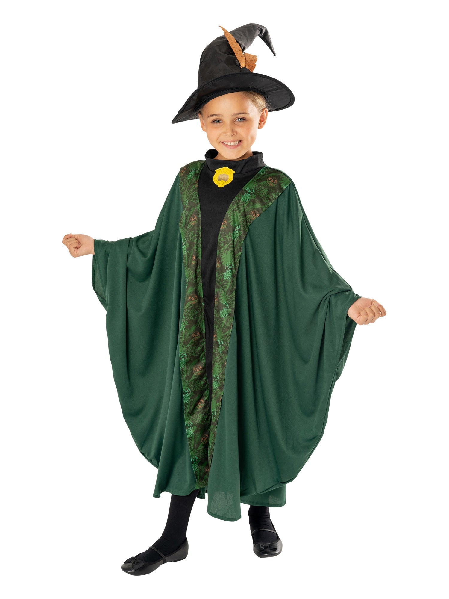Professor McGonagall Robe Kids Harry Potter Costume 1