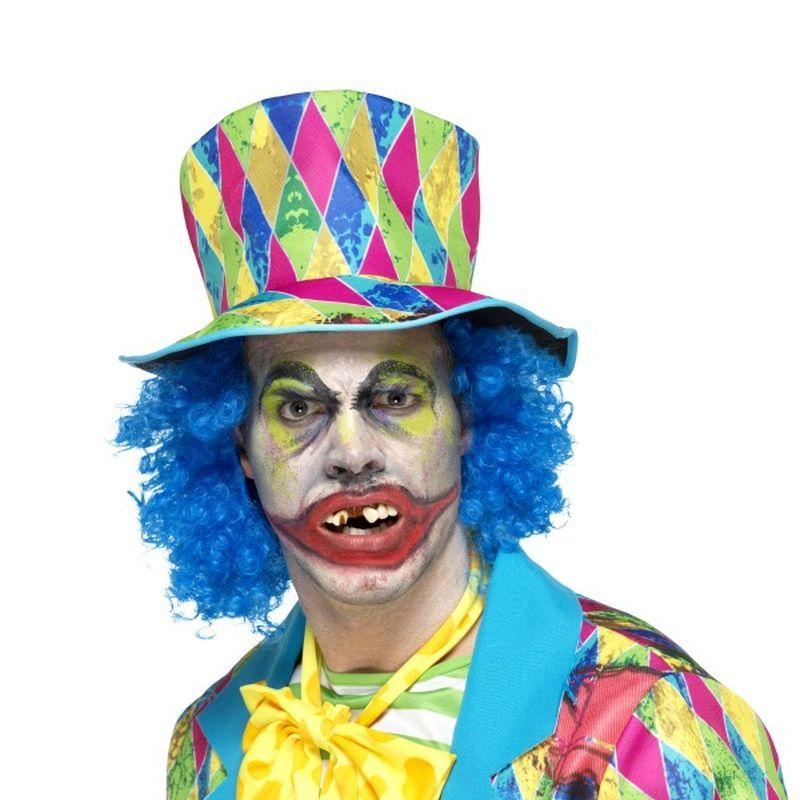 Psycho Clown Teeth Adult Yellow_1