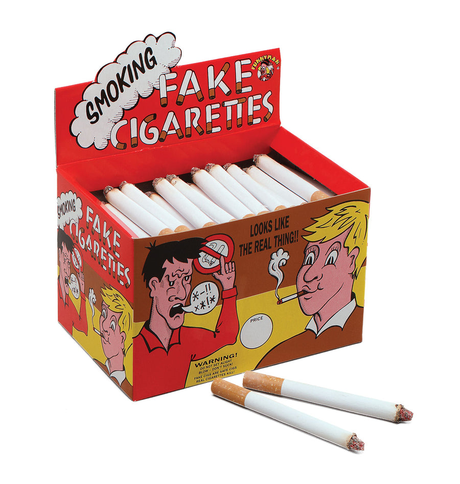 prop cigarettes price FXMHEHBB 12 Pcs Fake Puff Cigarettes, 3 Inch Fake Cigarette for Prank Gift Novelty Toy Movie and Costume Accessory : Toys & Games Faux Cigarettes Prop 6-Pack, Size: