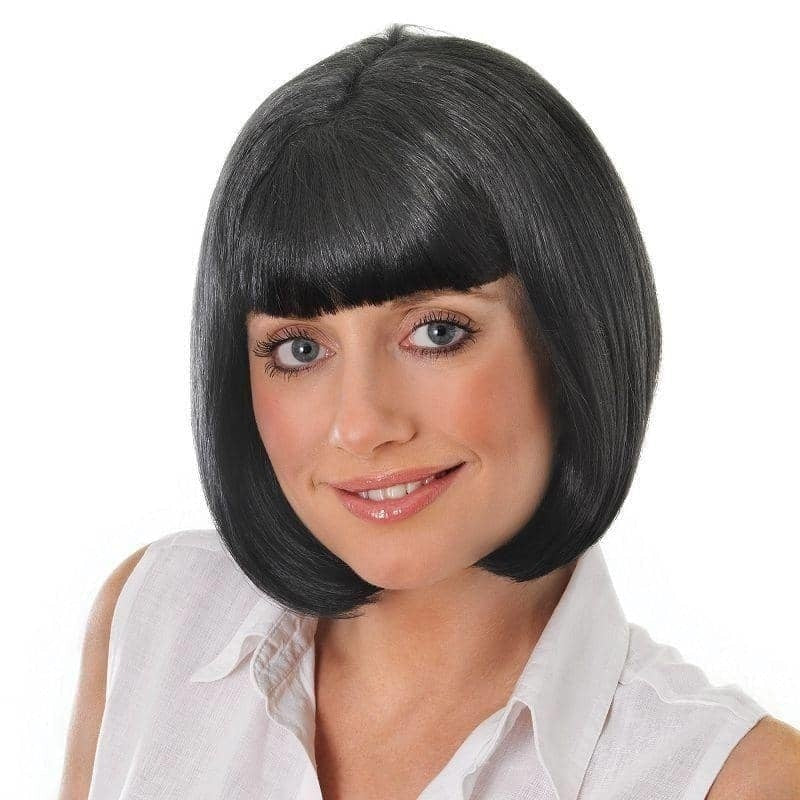 Pulp Fiction Mia Black Wig Bob Style 1