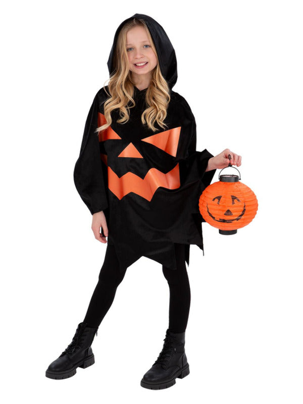 Pumpkin Poncho Kids Unisex_1