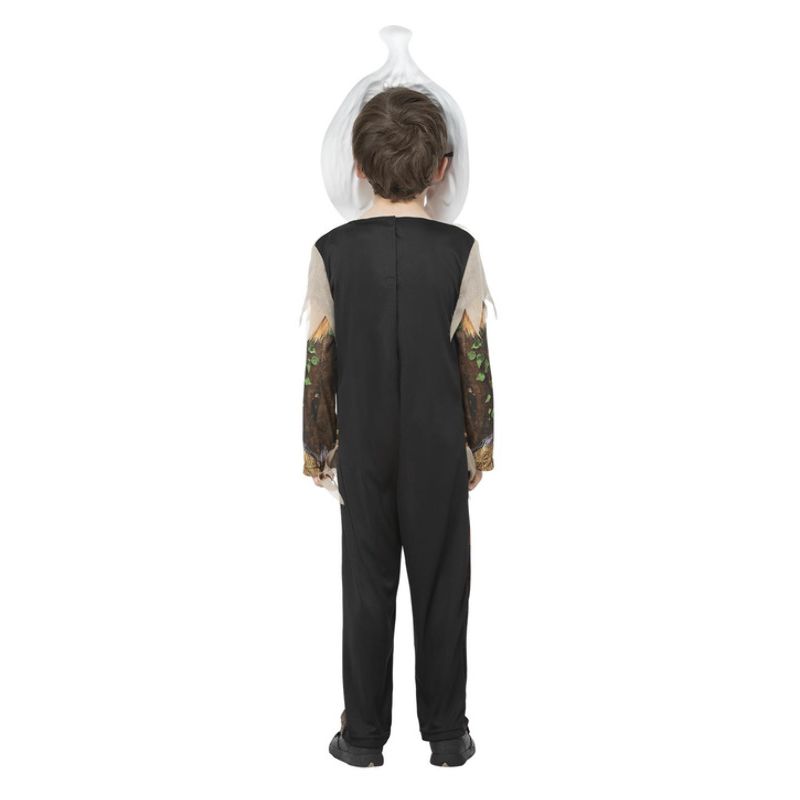 Pumpkin Scarecrow Reaper Costume Child Brown Orange 2
