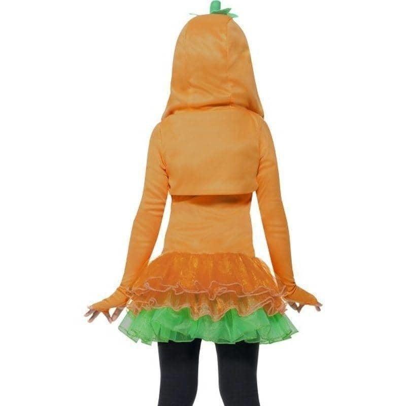 Pumpkin Tutu Dress Costume Kids Orange_2