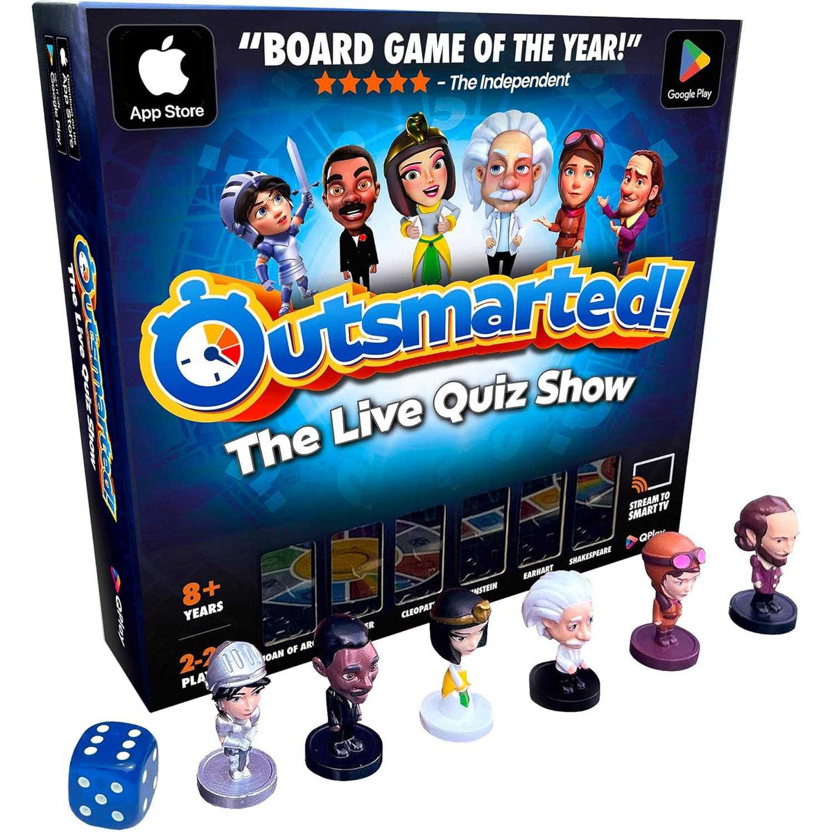 Outsmarted 2026 Refresh Board Game by Qplay 1