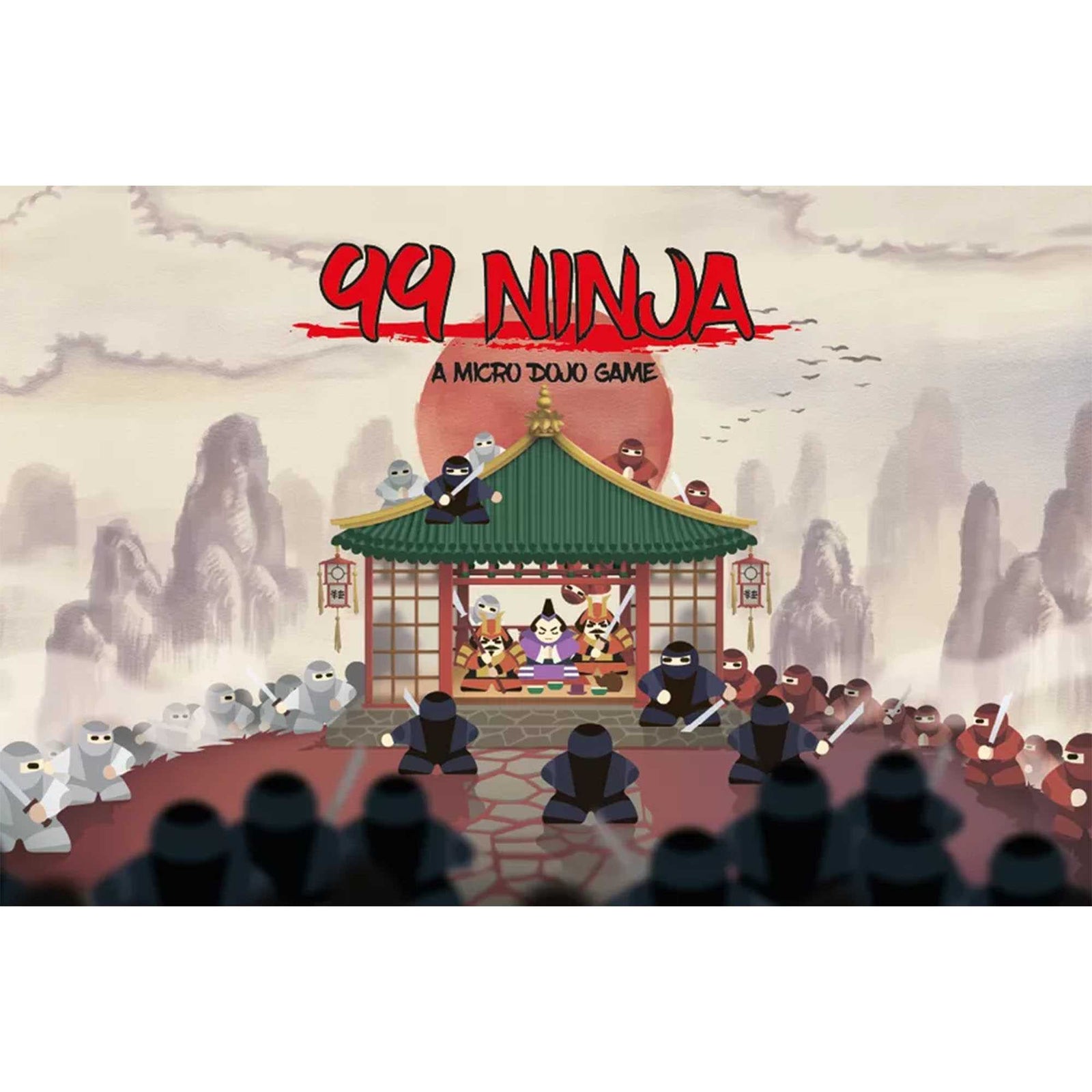 99 Ninja Two-Player Tile Laying Strategy Game  Competitive Battle 2