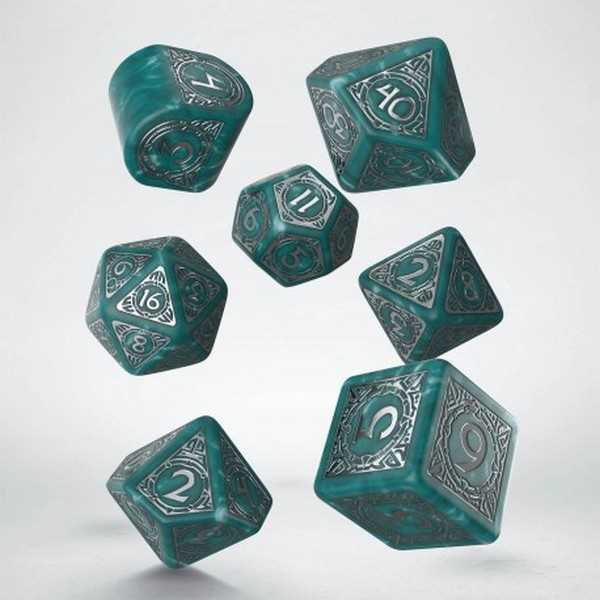Q-Workshop Viking RPG Dice Set Mjolnir 1