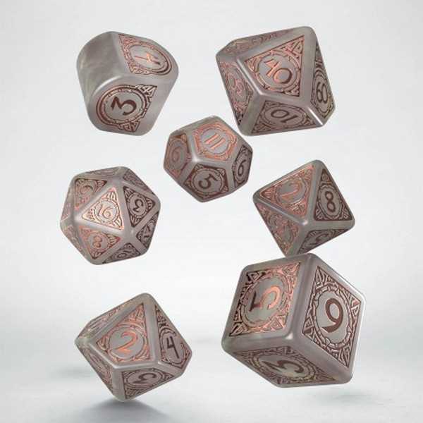 Q Workshop Viking RPG Dice Set Niflheim Dice Set 1
