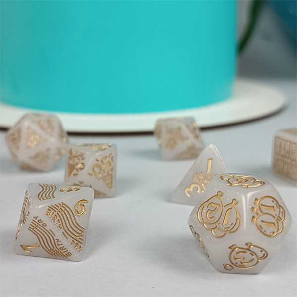 Happy Birthday Dice Set - Q Workshop 20 Years Anniversary 2