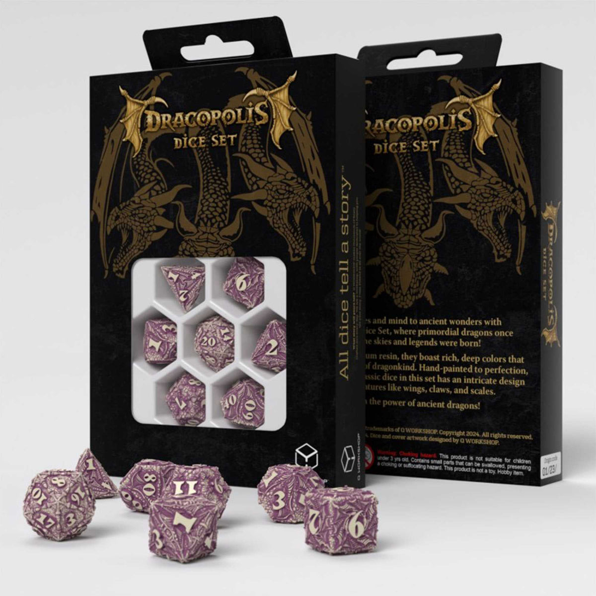 Dracopolis Dice Set: The Yuacatan Featherwing 1