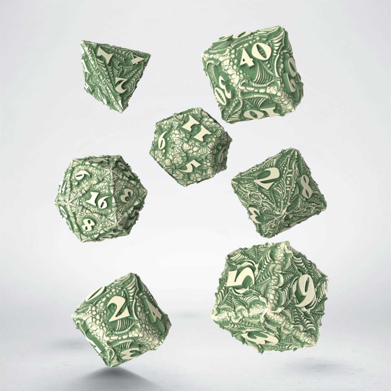 Dracopolis Dice Set The Andean Longneck Gaming Accessory by Q Workshop 2
