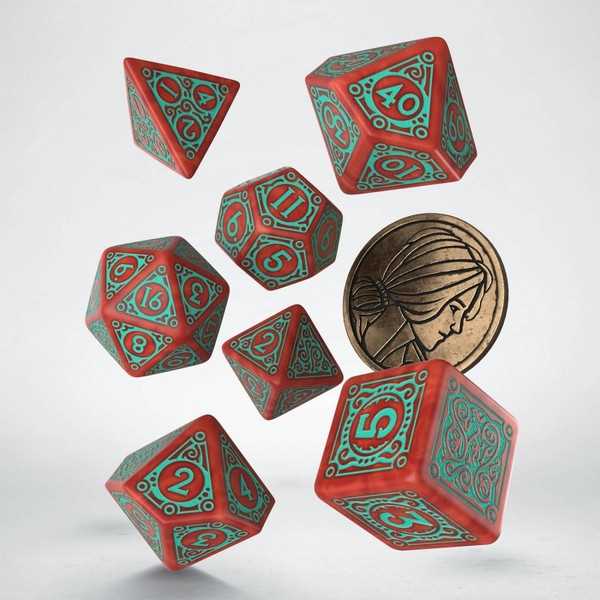 Witcher Dice Set Triss Merigold the Fear