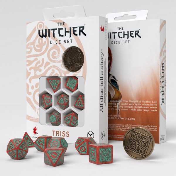 Witcher Dice Set Triss Merigold the Fear