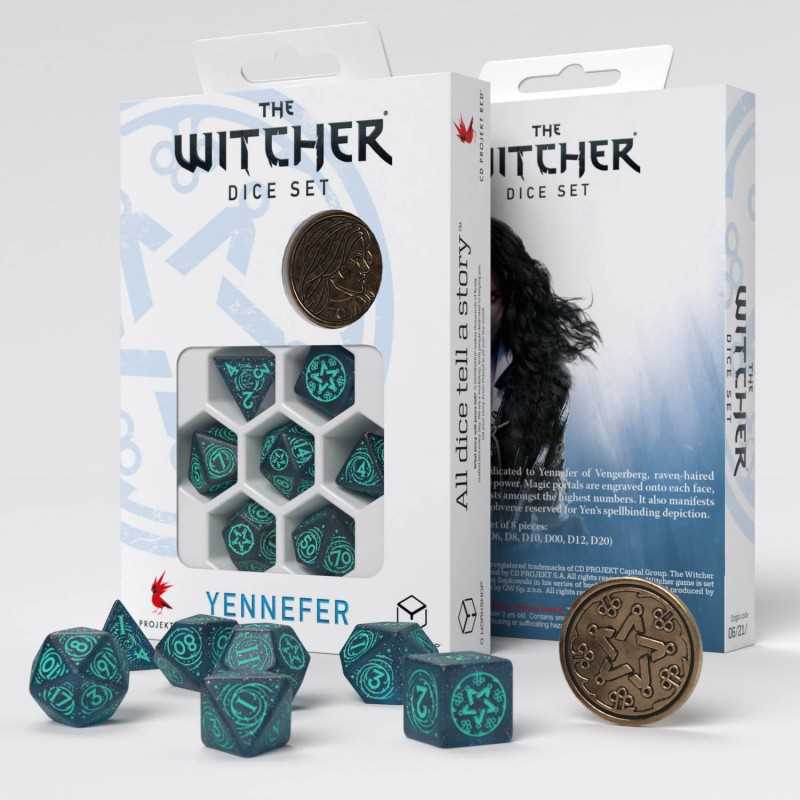 The Witcher Dice Set Yennefer Sorceress Supreme 1