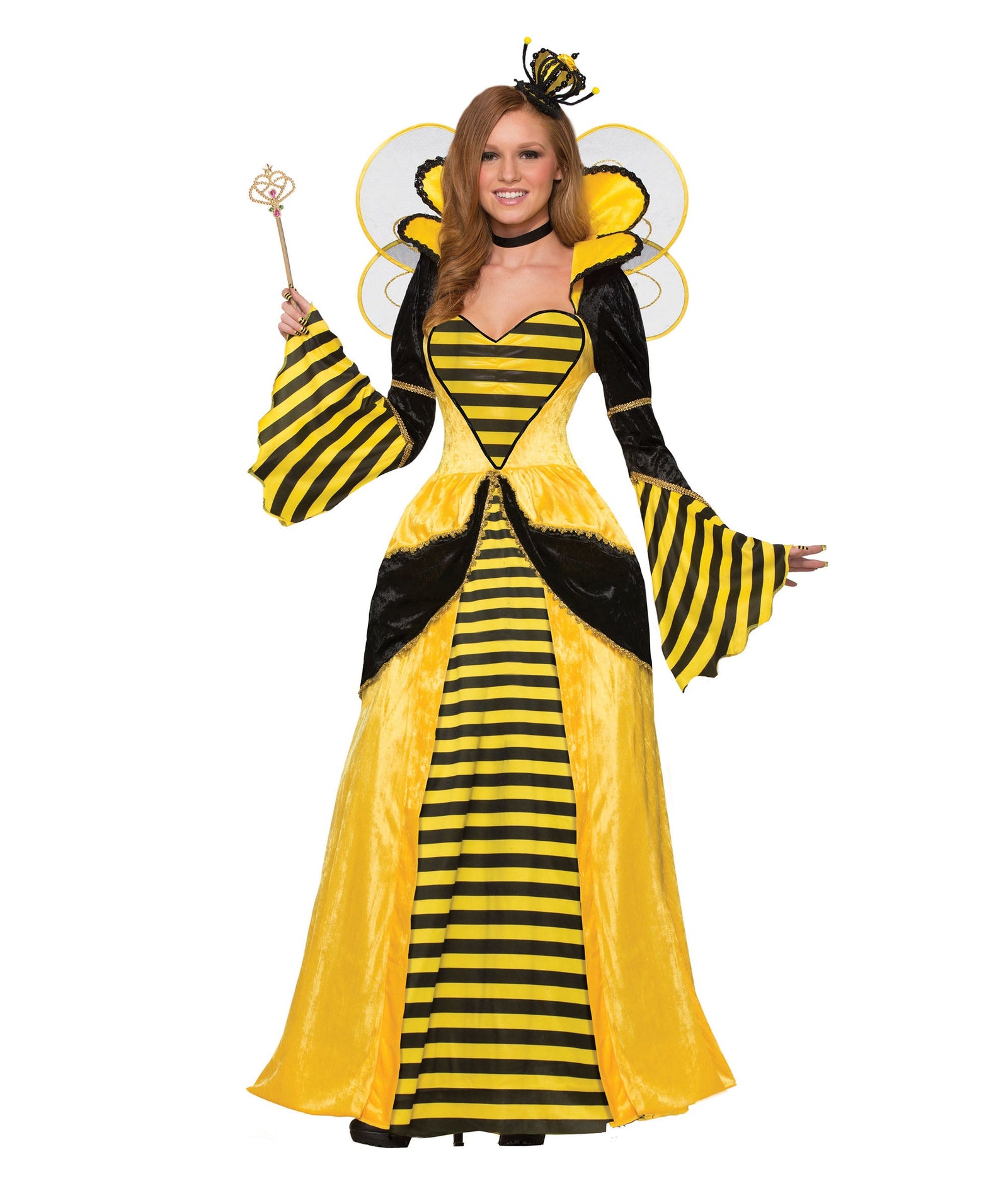 Queen Bee Costume Adult Uk Size 10 14 1