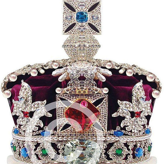Queen Crowned Half Mask Plastic Masks Female 1