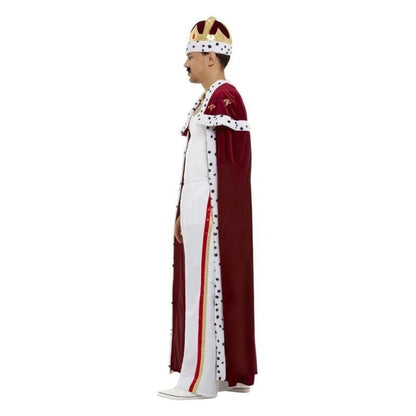 Queen Freddie Mercury Deluxe Royal Costume Adult Red 3