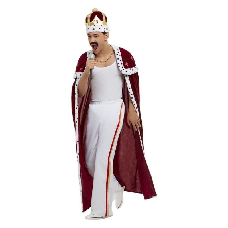 Queen Freddie Mercury Deluxe Royal Costume Adult Red_1