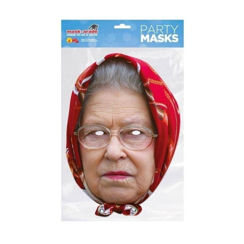 Queen Headscarf Face Mask 1