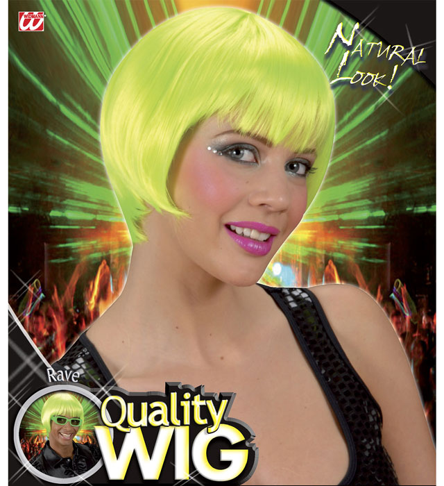 Rave Wig Neon Green - In Box