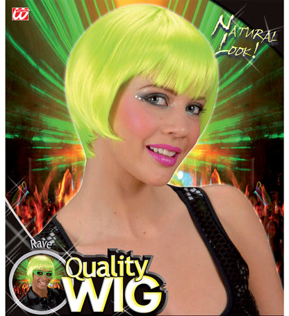 Rave Wig Neon Green - In Box