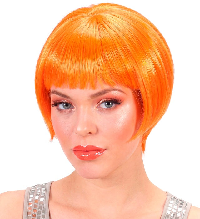 Rave Wig Neon Orange - In Box