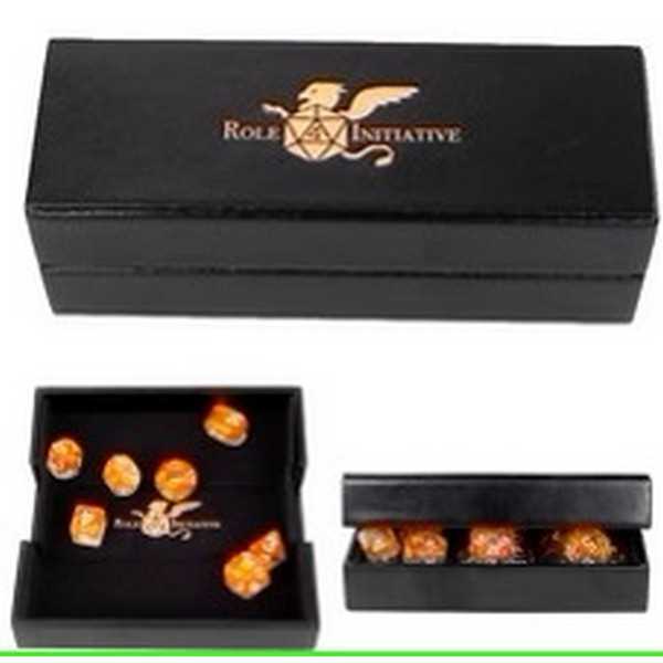 Luxury Faux Leather Dice Box / Rolling Tray 1