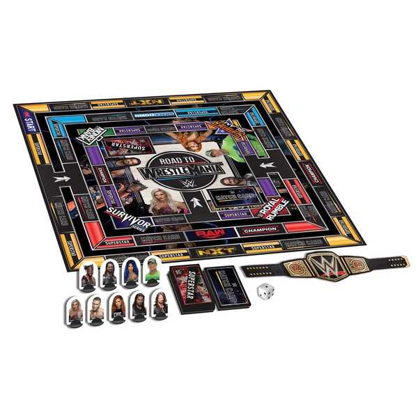 WWE Road to Wrestlemania Board Game by Rachel Lowe Ltd 2
