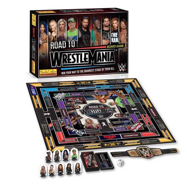 WWE Road to Wrestlemania Board Game