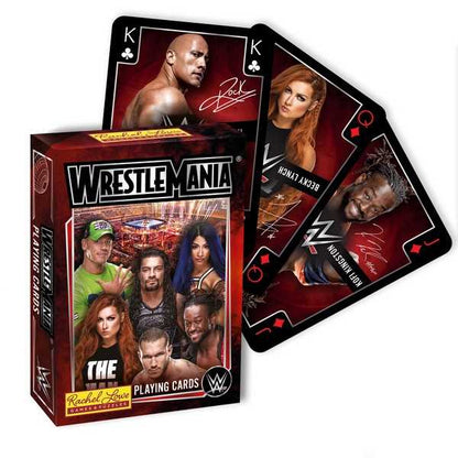 WWE Wrestlemania Playing Cards 3