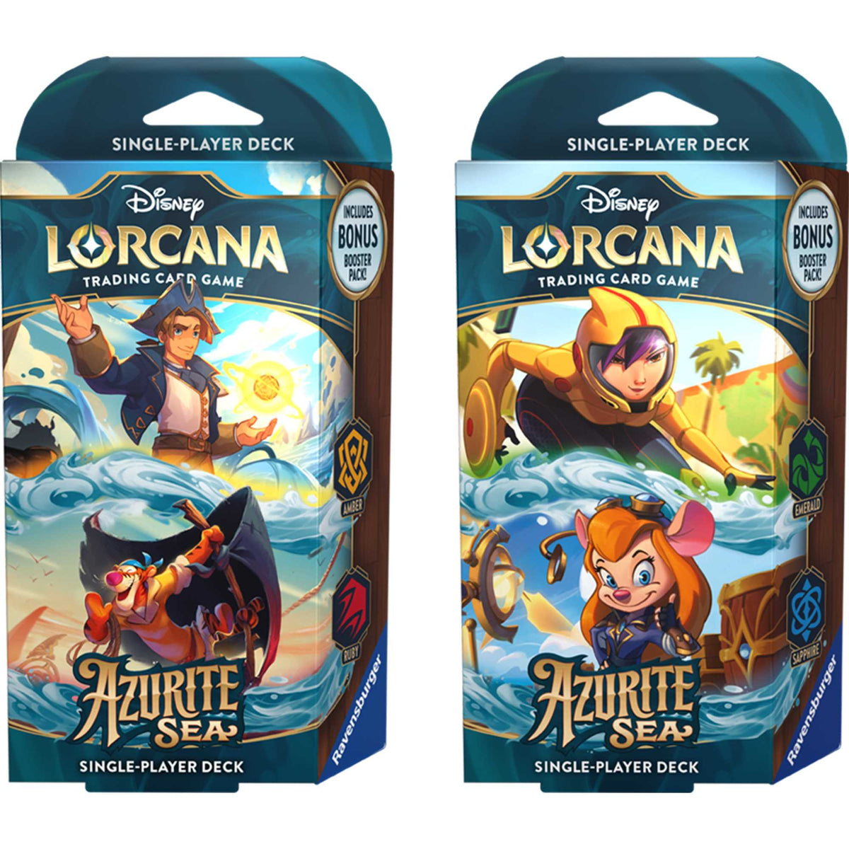 Disney Lorcana Trading Card Game Starter Deck CDU Display Set 6 1