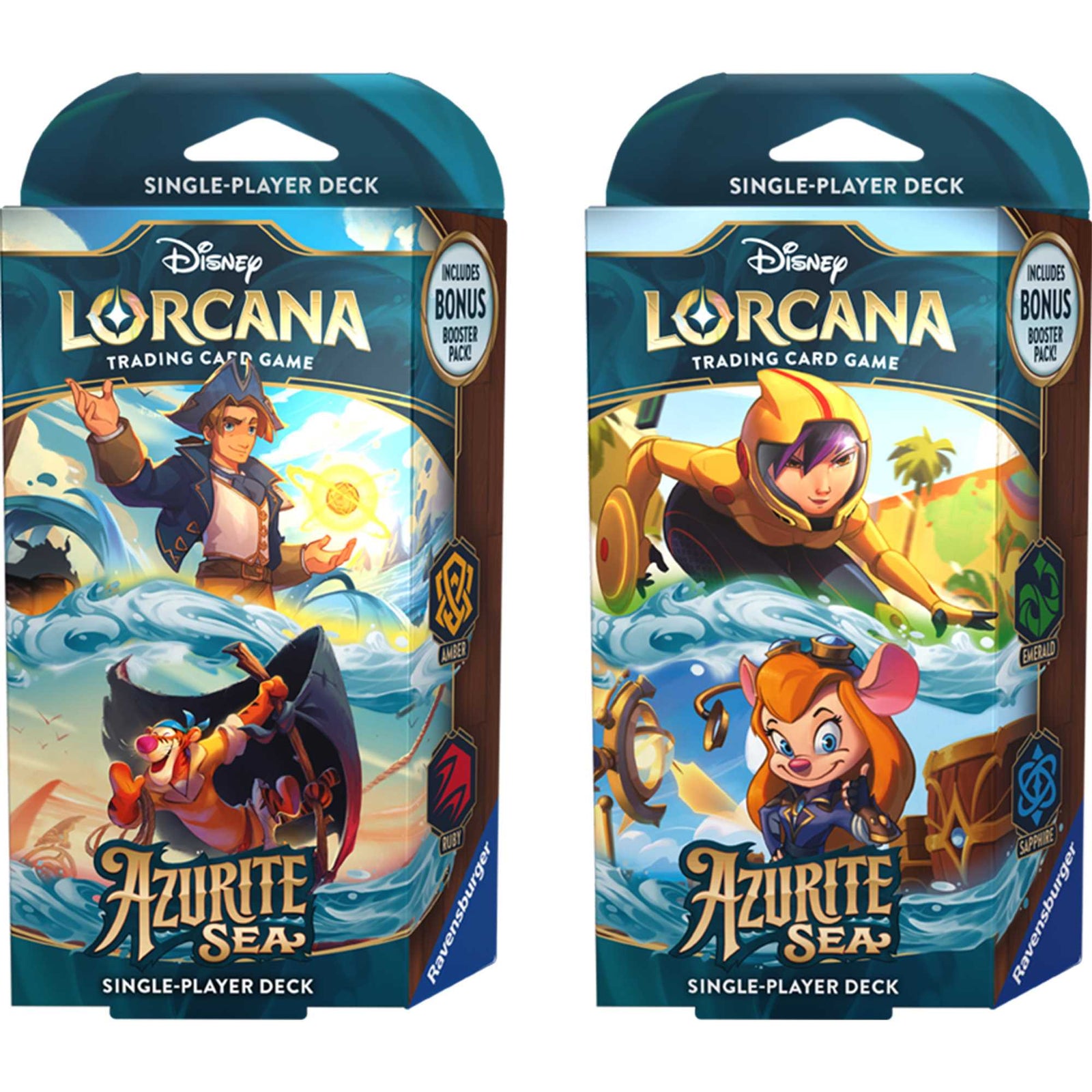 Disney Lorcana Trading Card Game Starter Deck CDU Display Set 6 1