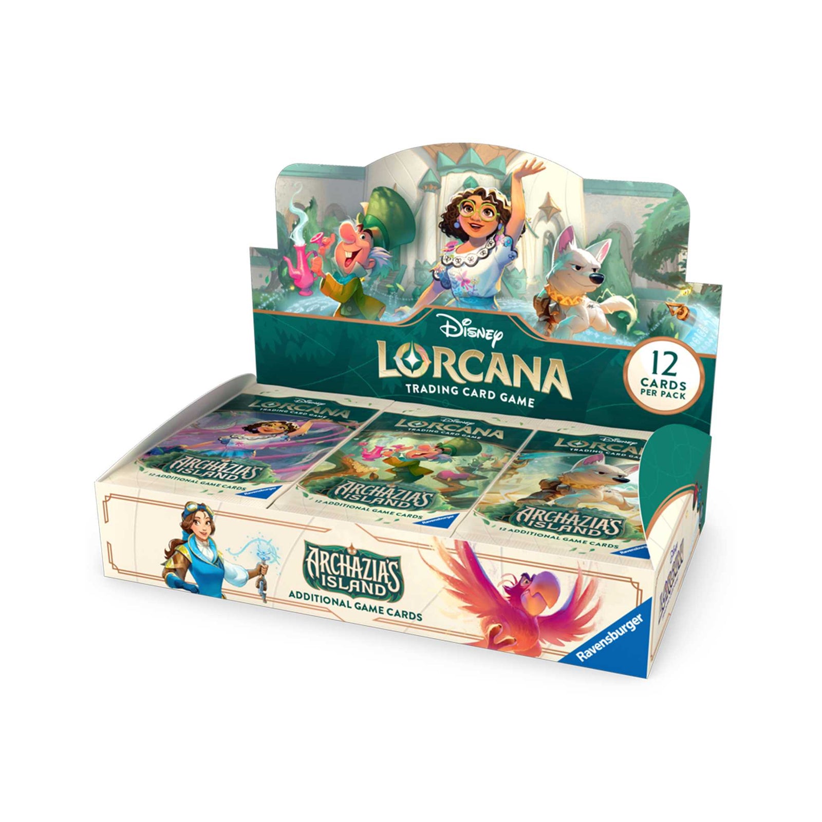 Disney Lorcana Trading Card Game Booster Pack Display 24PC Set 7 1