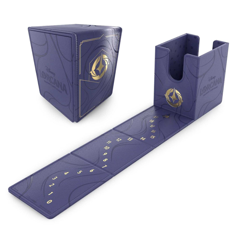 Disney Lorcana TCG Deluxe Deck Box Trading Card Game by Ravensburger 1