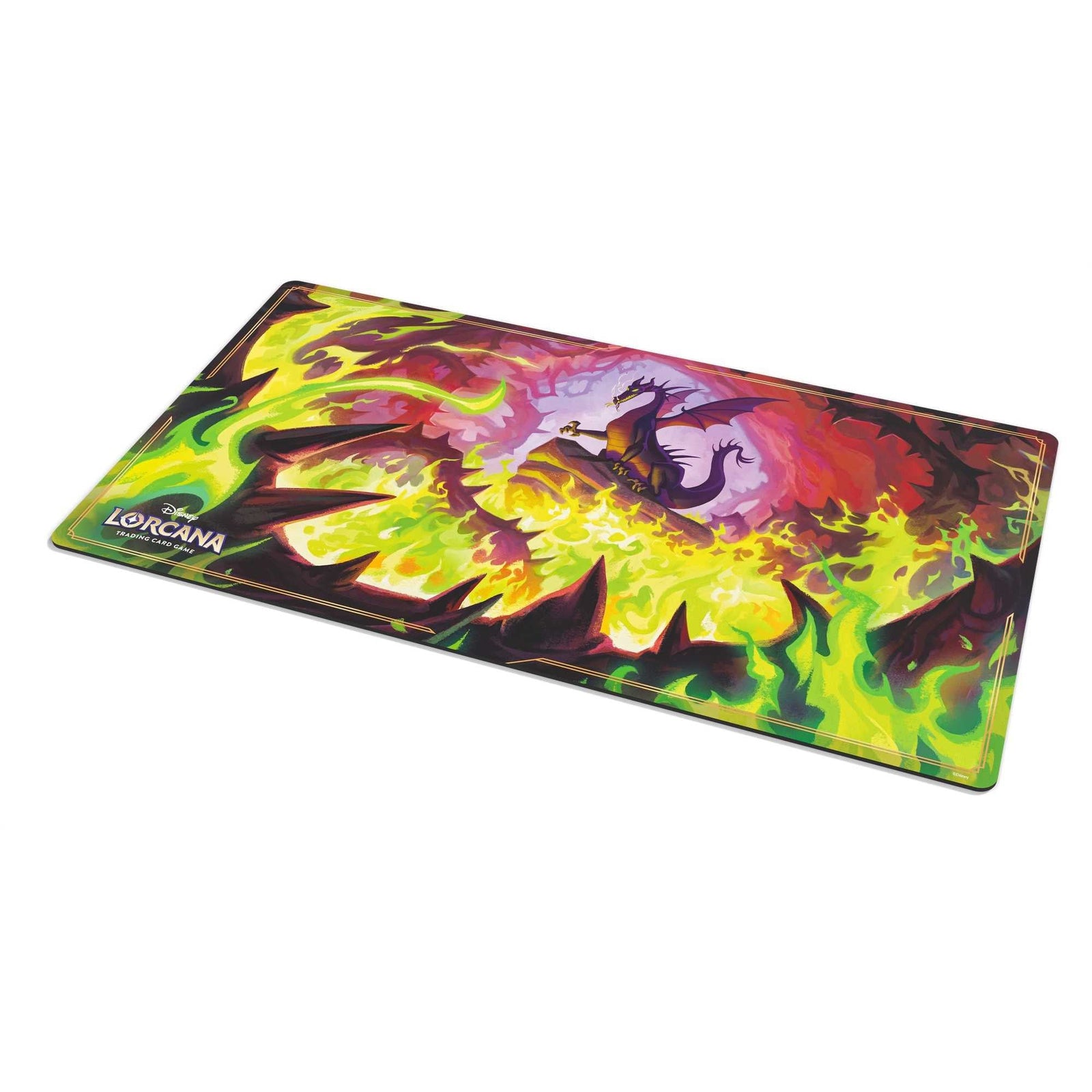Disney Lorcana TCG Playmat Dragon Fire Set 11 Card Game Accessory