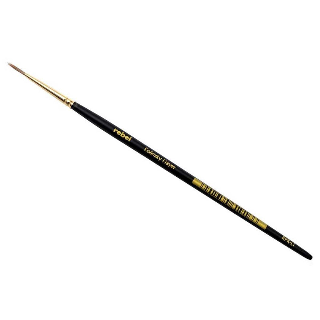 Rebel Brush Natural Kolinsky Layer 1 Miniatures Game Accessory