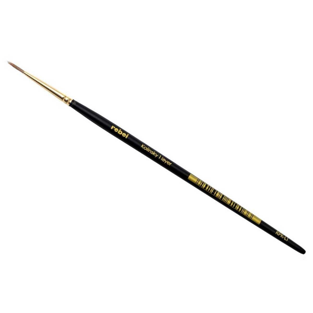 Rebel Brush Natural Kolinsky Layer 1 Miniatures Game Accessory