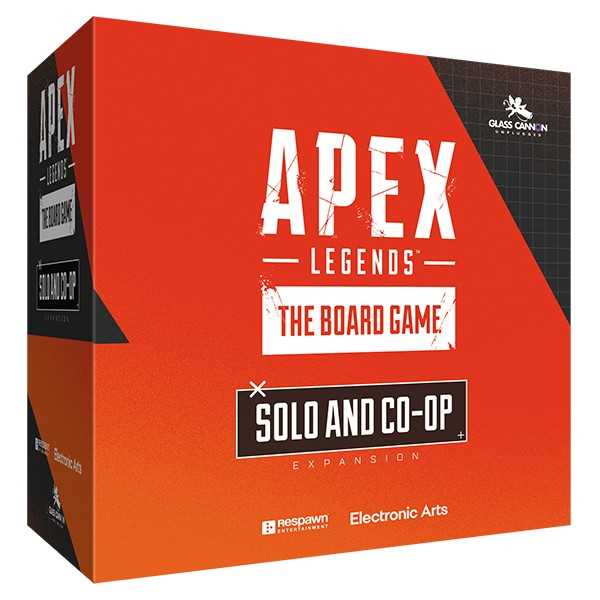 Solo and Cooperative Mode Expansion Apex Legends The Board Game by Glass Cannon Unplugged 1
