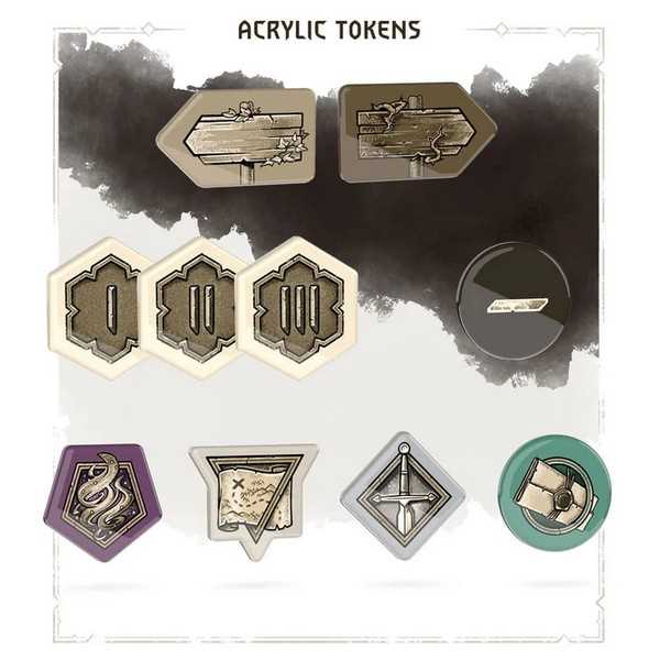Acrylic Tokens The Witcher Path of Destiny Board Game by Go On Board 2