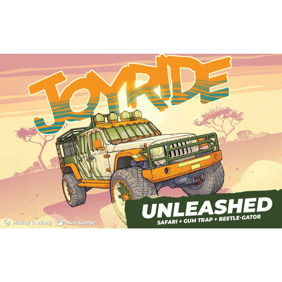 Joyride Unleashed Board Game by Rebellion Unplugged 1