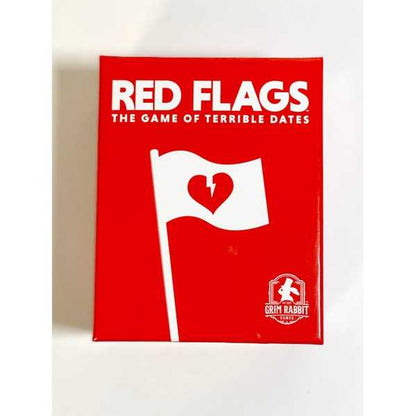 Red Flags The Game of Terrible Dates Board Game by Grim Rabbit 1