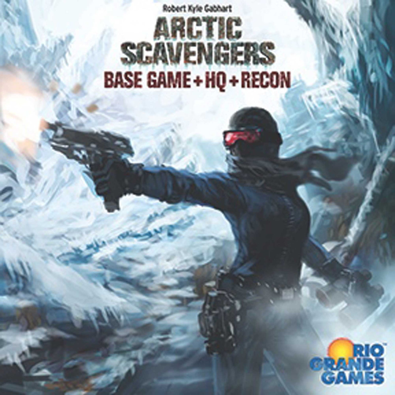 Arctic Scavengers Base Game Plus HQ Plus Recon Card Game 1