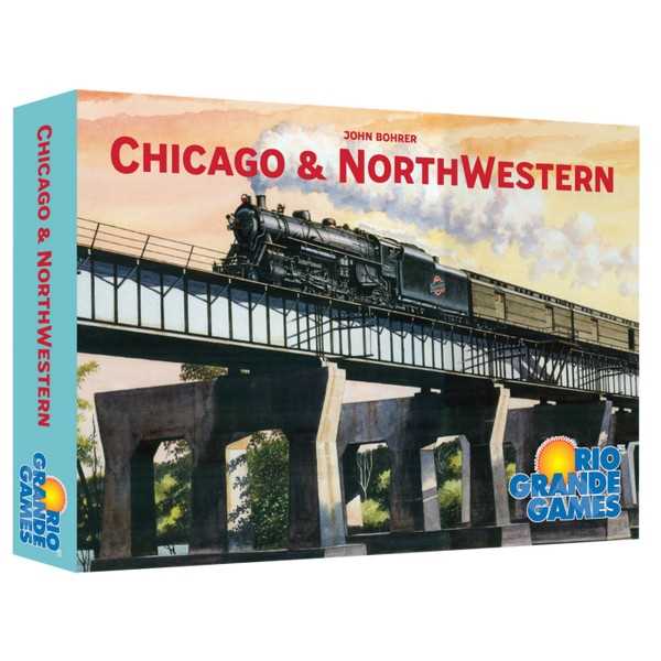 Chicago and North Western Board Game by Rio Grande 1